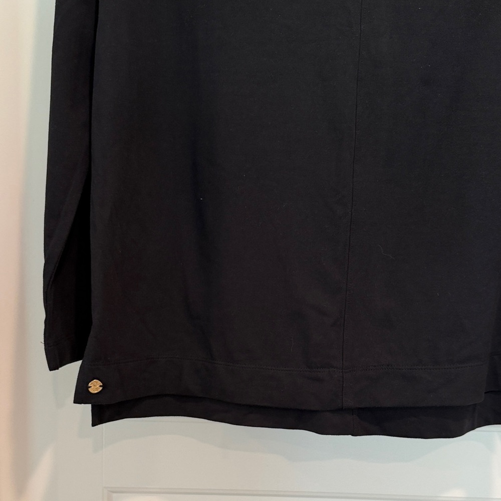 Lilly Pulitzer Black Long Sleeve Top - Picture 3 of 4